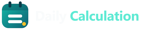 Daily Calculation: UK pay, tax and money calculators Daily Calculation logo
